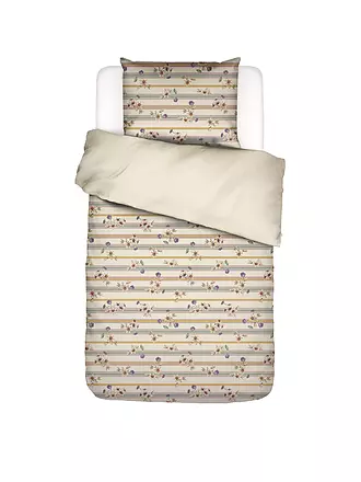 ESSENZA | Ropa de cama de satén ROSELINA 70x90cm/140x200cm Vainilla | 